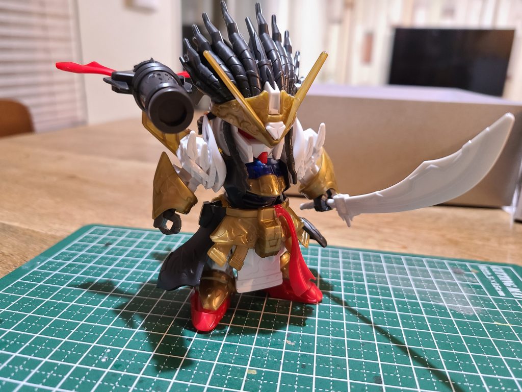 塗装前です。大変ですが塗装しがいのあるキットですね！