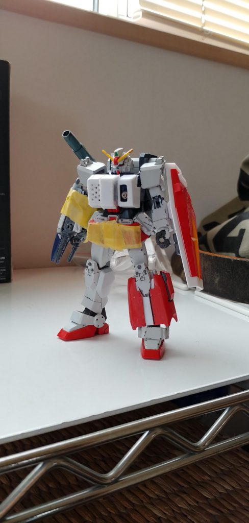 フルアーマーにしてるとこ。ここでパーフェクトになってることに気づく