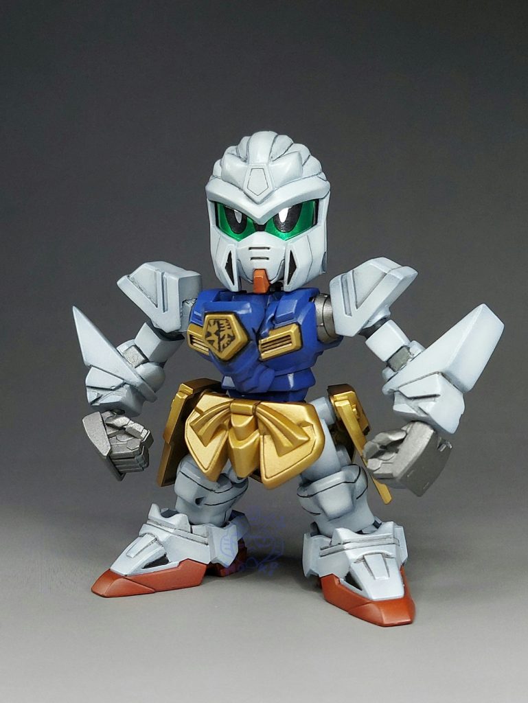 SD バクネツガンダム–2枚目/制作者：Moki Plamo