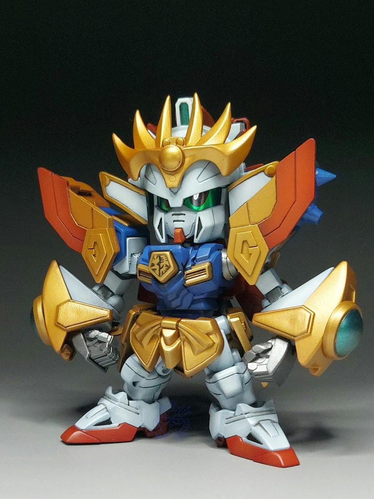 SD バクネツガンダム–4枚目/制作者：Moki Plamo