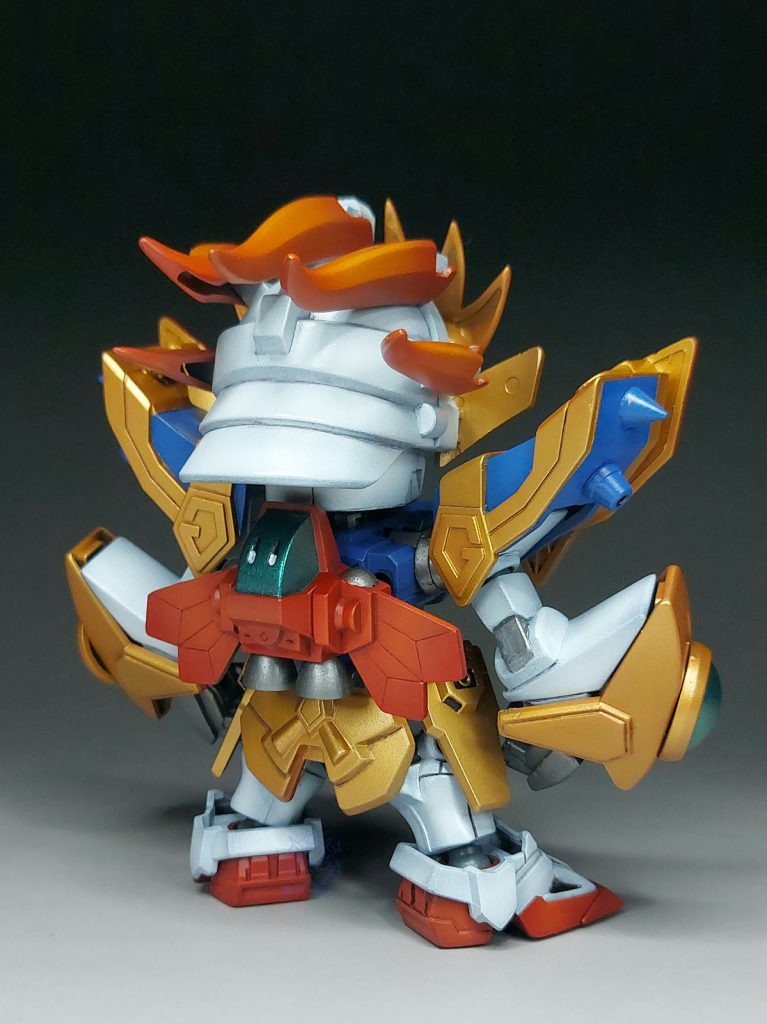 SD バクネツガンダム–5枚目/制作者：Moki Plamo