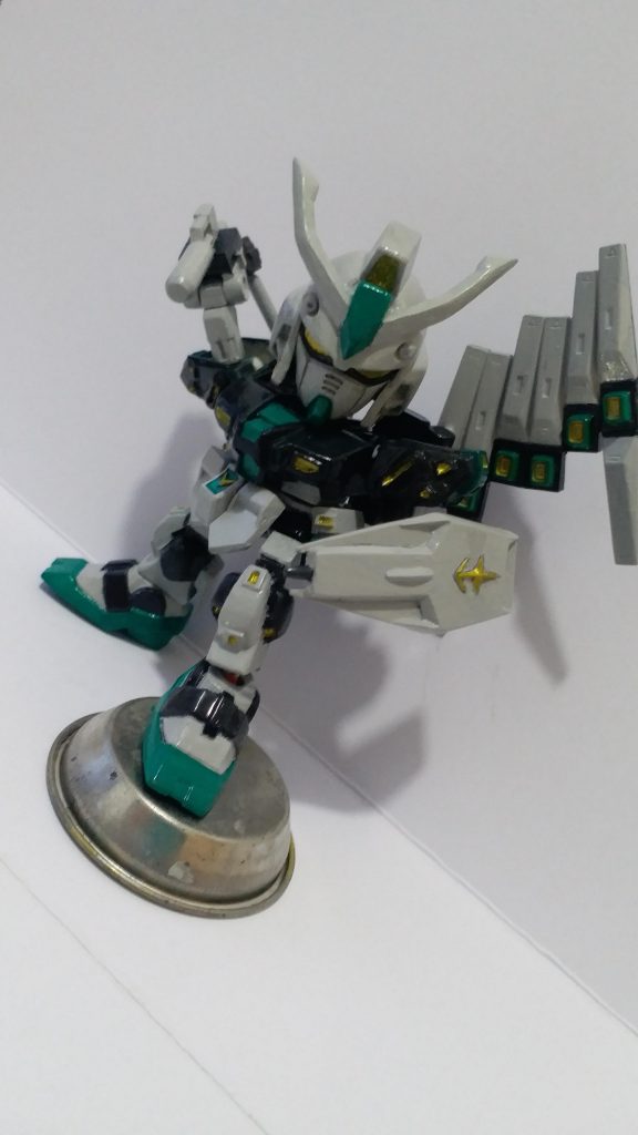 量產型Nu高達 翼狀感應砲裝備–3枚目/制作者：石頭三舊