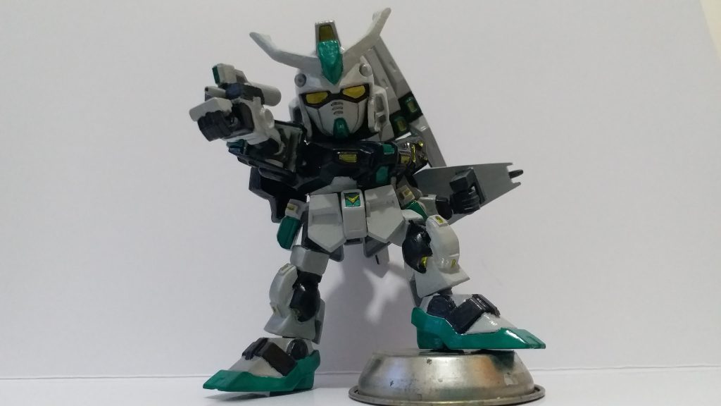 量產型Nu高達 翼狀感應砲裝備–4枚目/制作者：石頭三舊