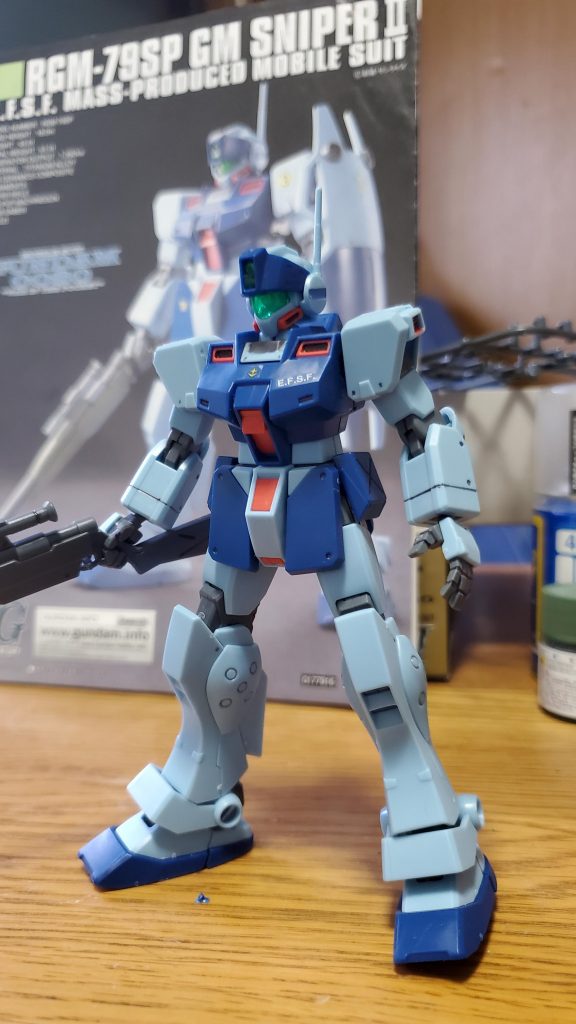 スミ入れと艶消しトップコートを施工してあります。