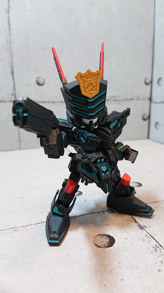 本体の改造は手足の延長のみです。