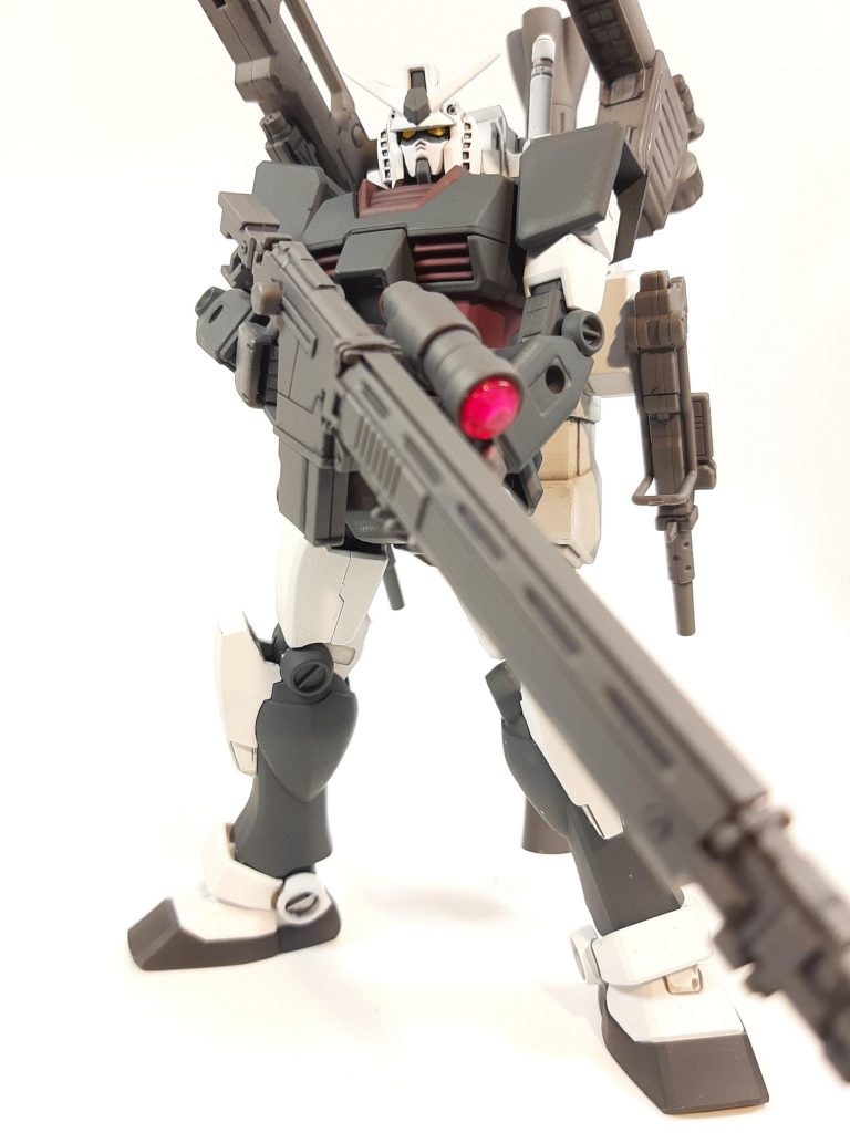 EGガンダム(フルアーマー陸戦仕様・サンダーボルトver)–2枚目/制作者：孤独のプラモ