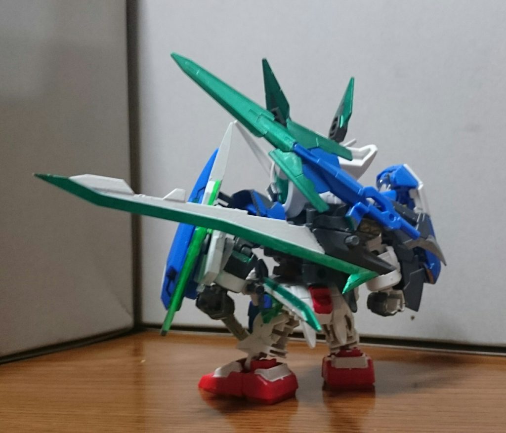 ・背面演者がエクシア、グラハムガンダムなので、勿論剣は七振り用意してるっス