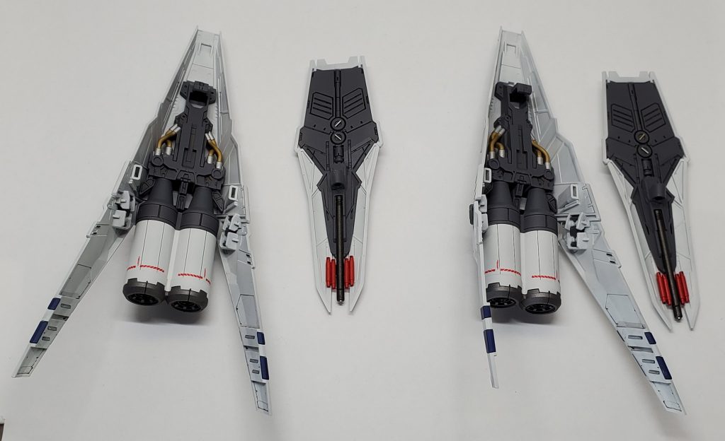 シールド裏の塗り分け。装着すると見えませんね😓