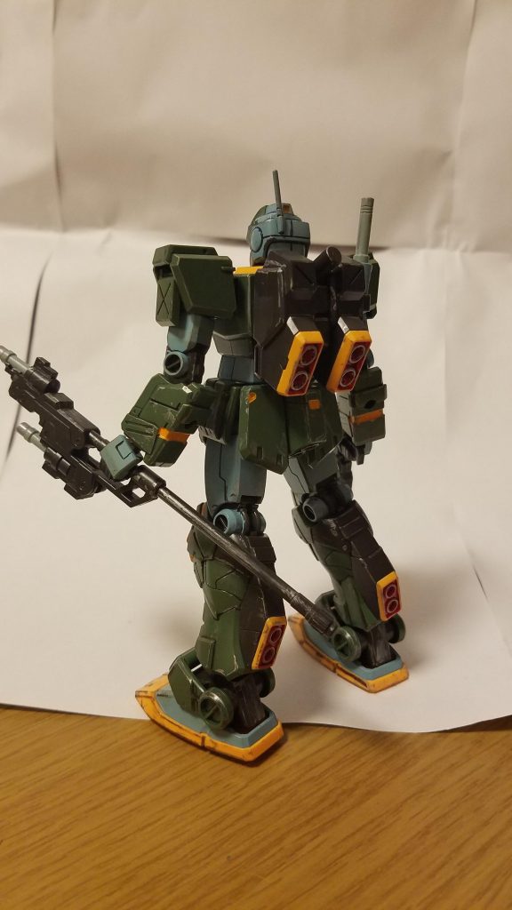 作ってみて思ったが、バーニアの存在感半端ないな。 