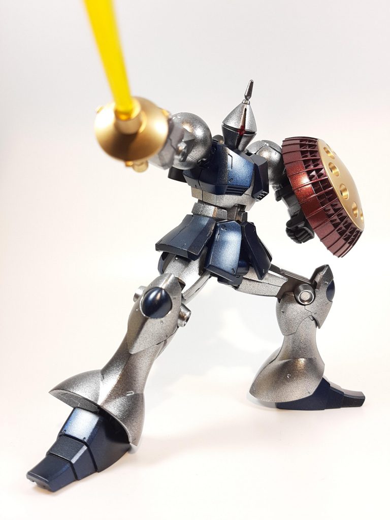 ギャン(メタリック塗装)–4枚目/制作者：孤独のプラモ