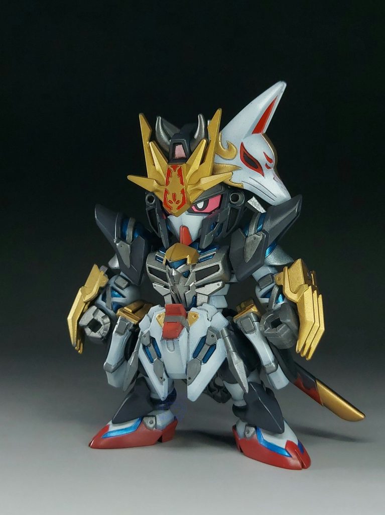 佐助デルタガンダム–2枚目/制作者：Moki Plamo