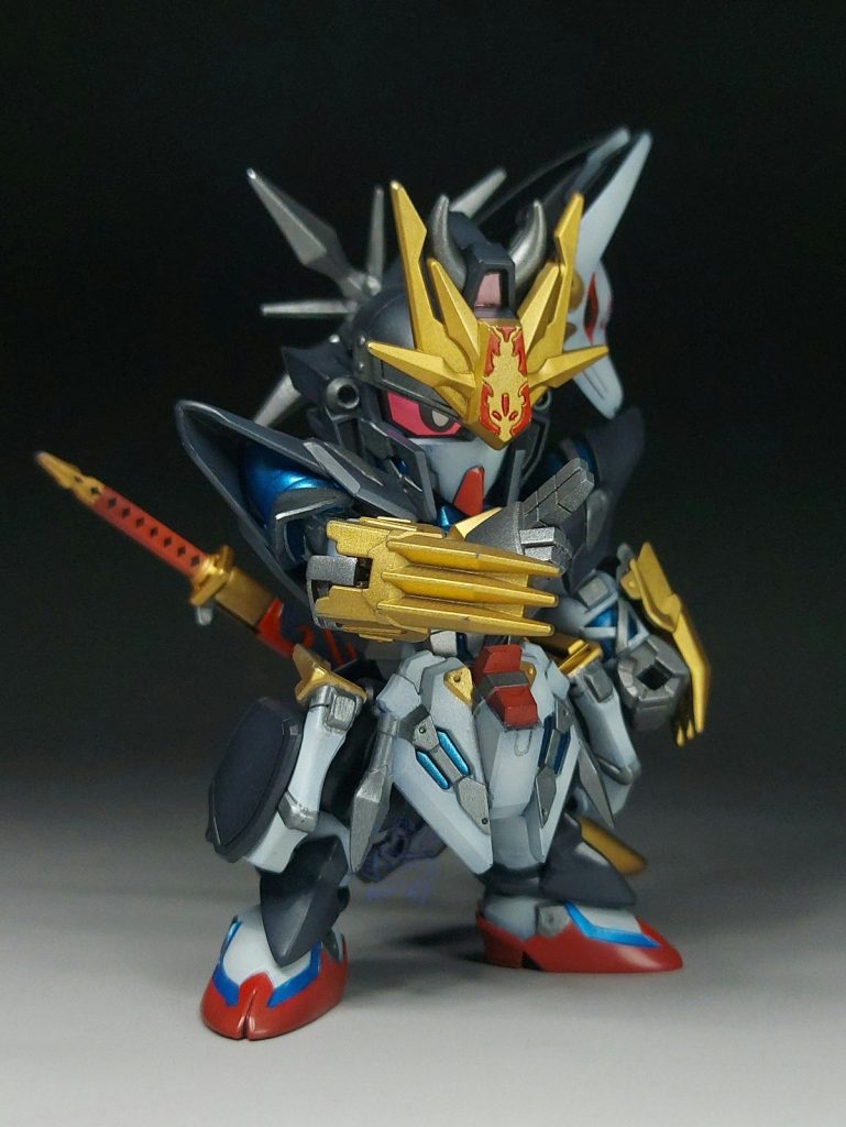 佐助デルタガンダム–4枚目/制作者：Moki Plamo