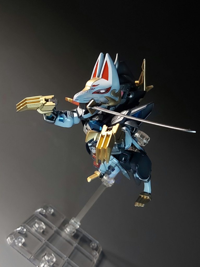 佐助デルタガンダム–5枚目/制作者：Moki Plamo