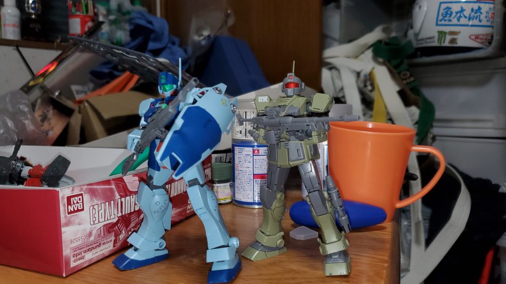 ジムスナイパーⅡと共に