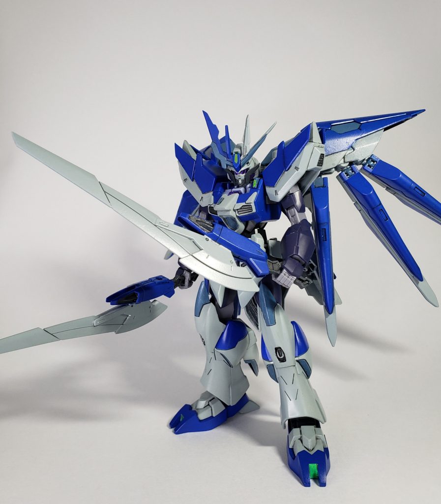 テールブレイドhi-νブレイブで使用していた物の模造。マーズフォーガンダム戦闘時のデータから、形状をトレースしたものです。