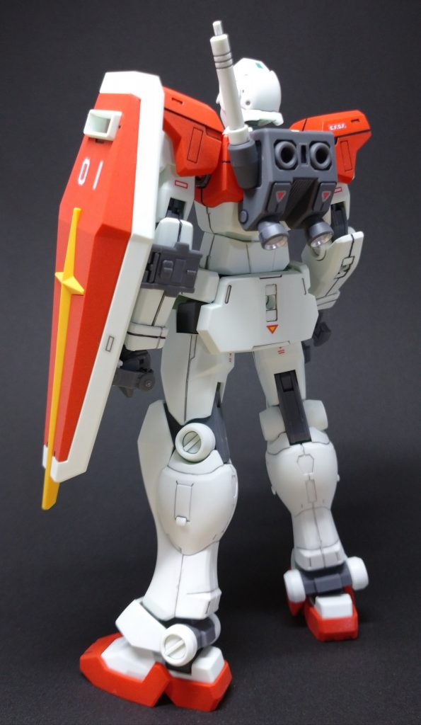 バーニアの中を銀のマーカーで塗ってみましたがいい感じでした。次は全体を銀にしてみようかと