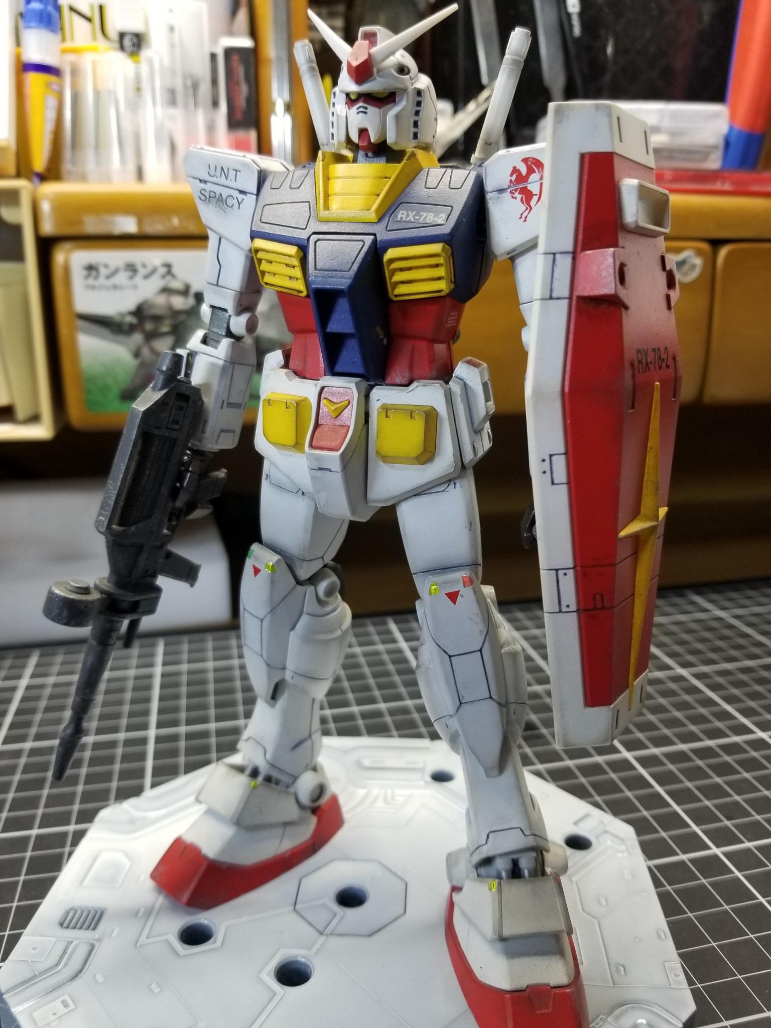 MG RX-78-2ガンダムver1.0｜B☆Jさんのガンプラ作品｜GUNSTA（ガンスタ）