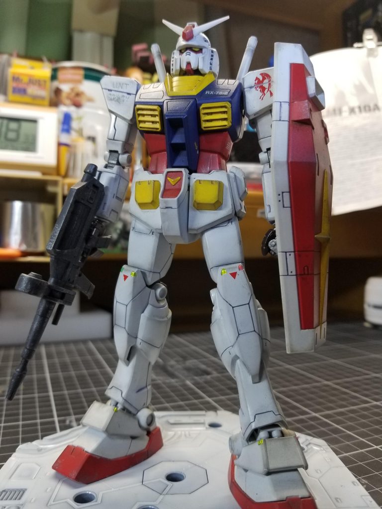 今から26年前の1995年、このキットを手にしたワクワク感と喜びは今でもはっきり覚えています。当時はエアブラシなんて買えるはずもなく、缶スプレーで塗装しました。