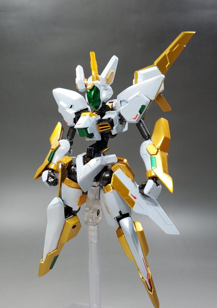 軽装形態。初期状態がこちらで強化して先の形態になる、と言った脳内設定です。