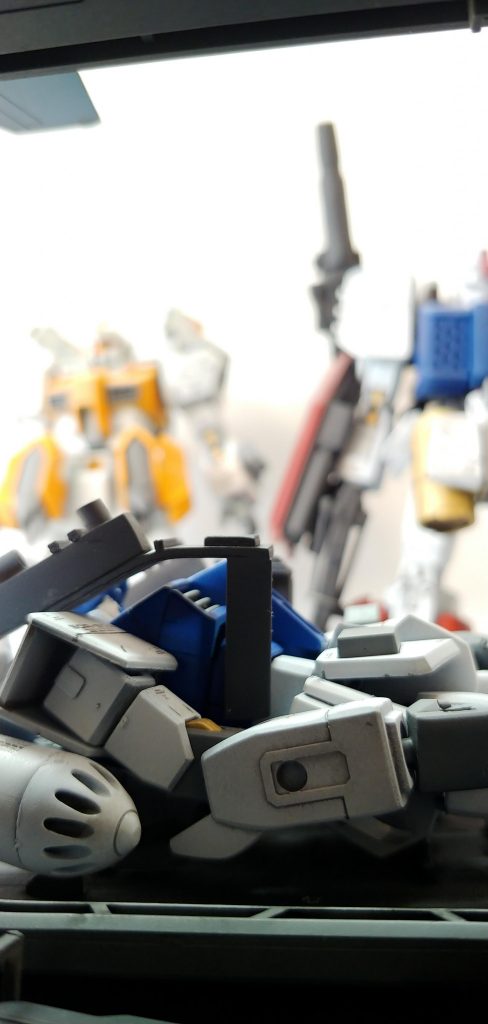 ガンダム格納完了