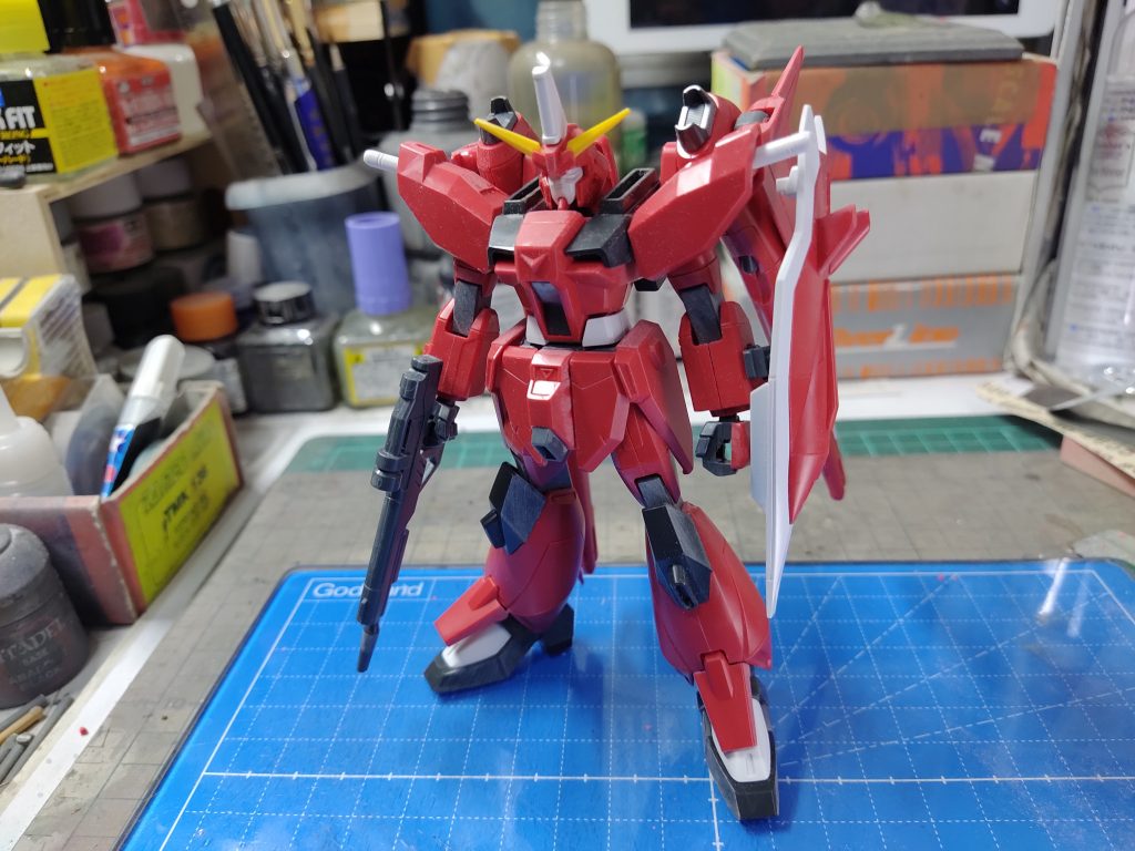 元キットストレート組み状態