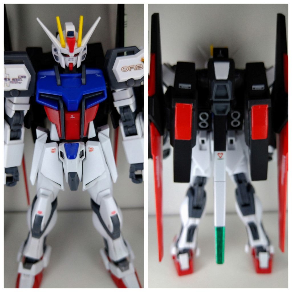 キラ・ヤマト用に造られたストライカーパック「マニューバストライカー」を装備したストライク。エールを踏襲しており、高機動になっている。