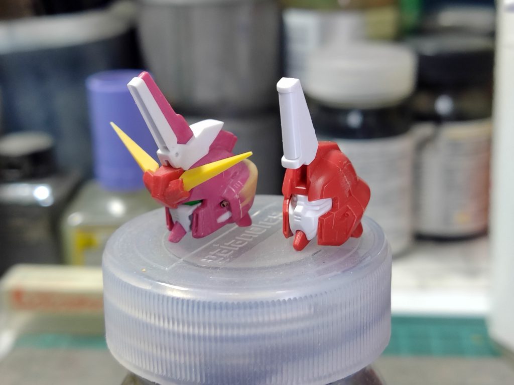 頭部はHGCE∞ジャスティスより流用