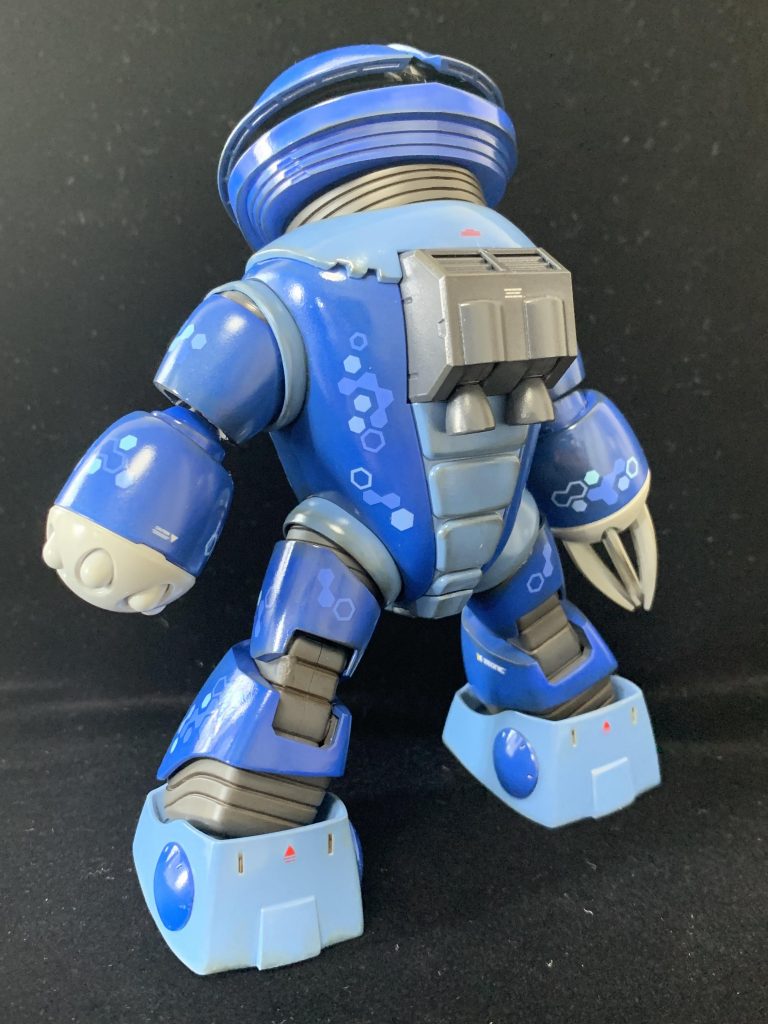 デカールは、ヘックス迷彩はハイキューパーツのものを使用、その他はガンダムデカールの余り物を適当に使用してます。