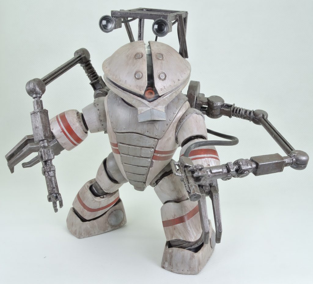 サブアーム展開!消火開始!!