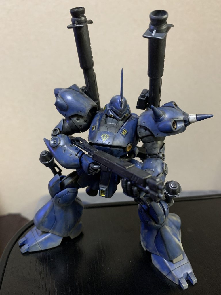 からの部分塗装と軽くウェザリングのみになります。