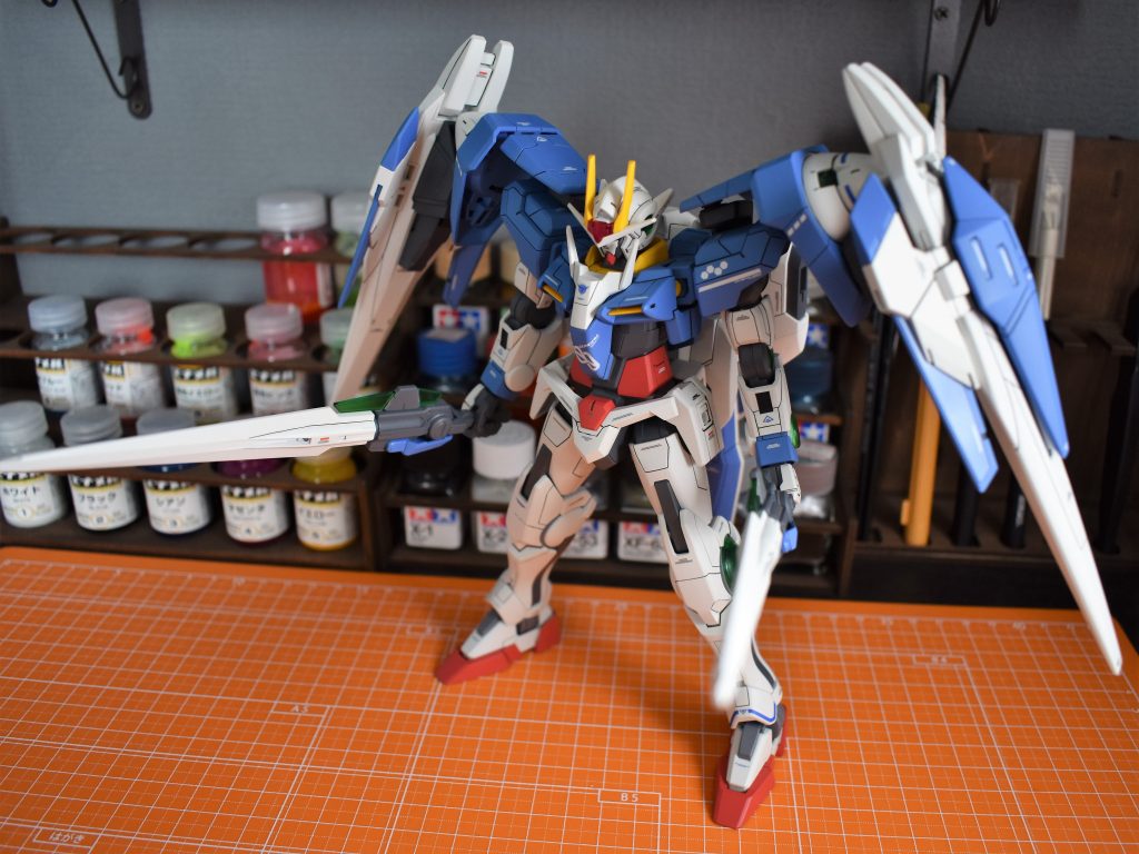 1/100 ダブルオーライザー–2枚目/制作者：しろもももぐ