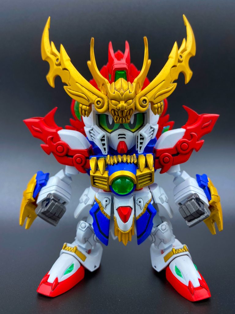 LGBB號斗丸をベースに各部バランス調整、可動域拡大を目指して製作しました。