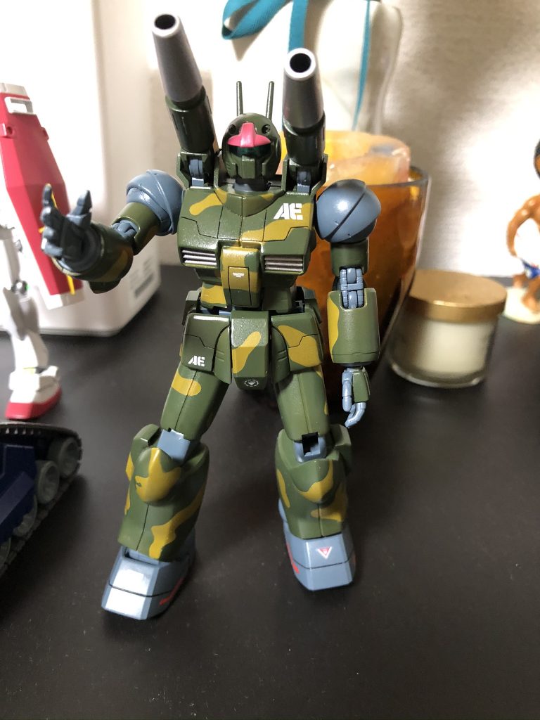 HGUC ガンキャノン　迷彩塗装–2枚目/制作者：mu-ne