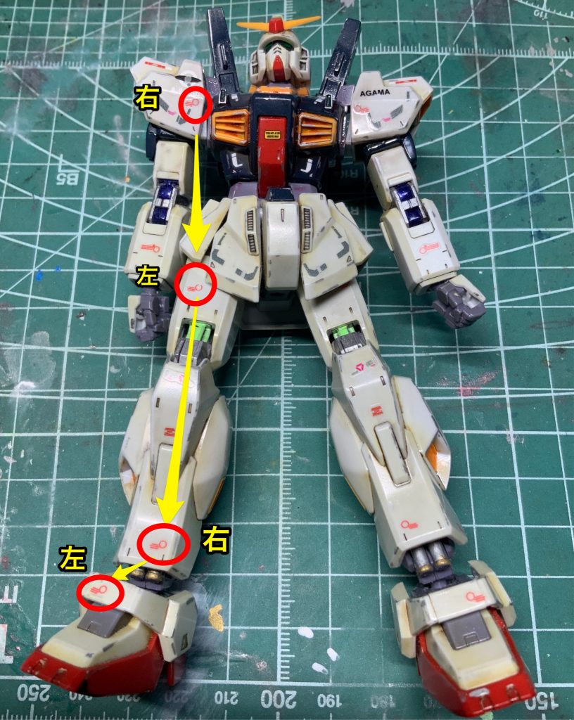 私的デカール貼りはアクセントをつけてわざとずらしたりしてます　何かリアルになる感じが\(//∇//)\