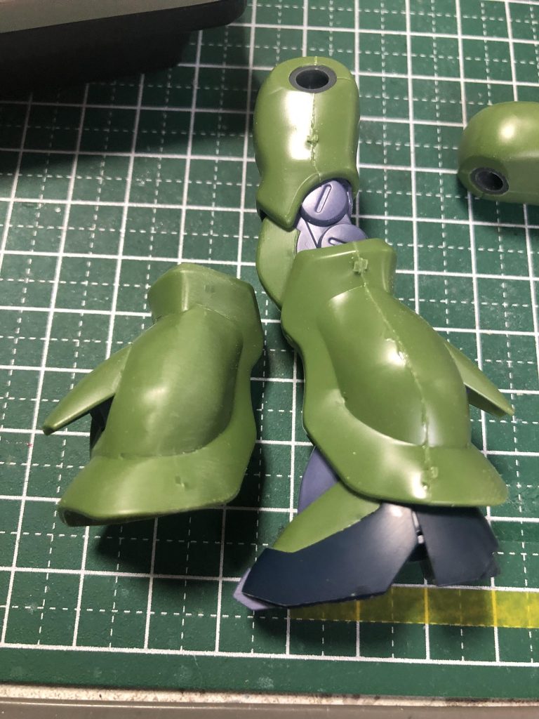 各部合わせ目もきちんと消しました