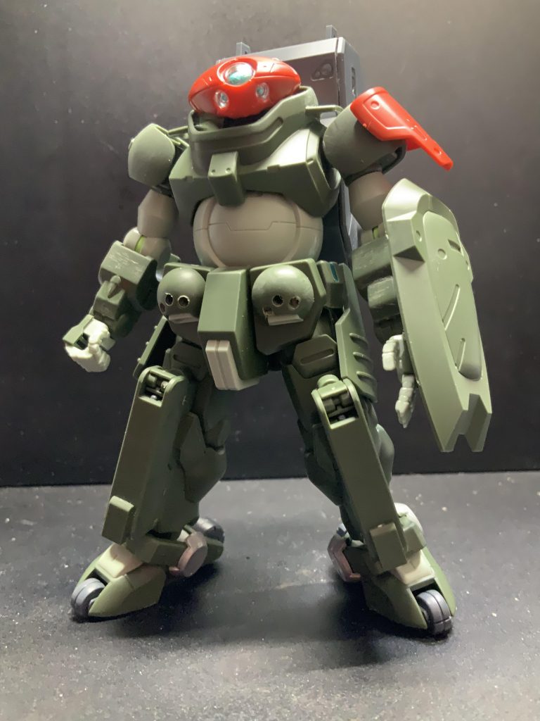 これがパチ組み状態です 丸モールドあると穴開けたくなります(o^^o)