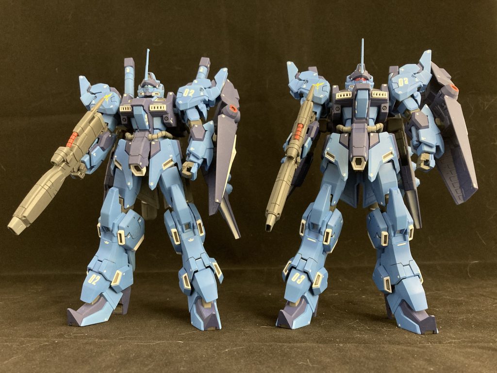 2号機と並べて撮影