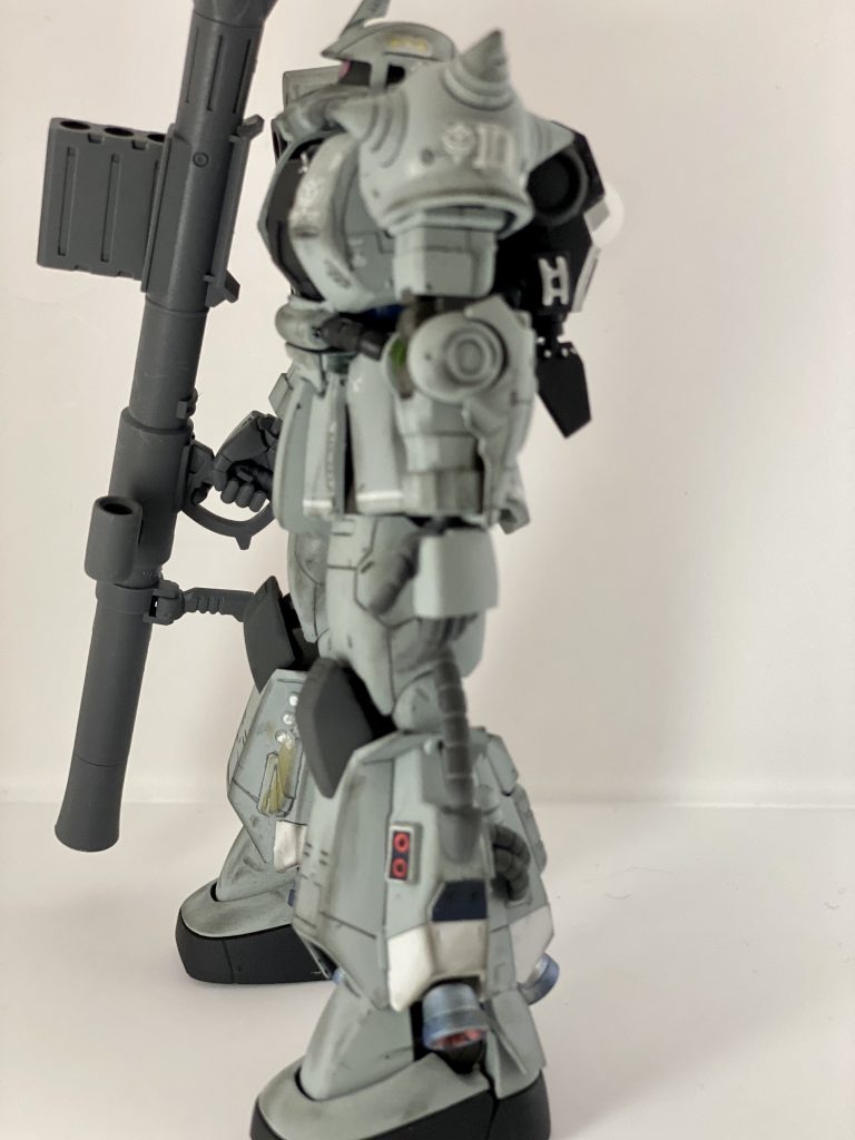 サイドショット実はバズーカを構えた写真が無いのは対艦ライフルより良いポージングが出来なかったので没に…