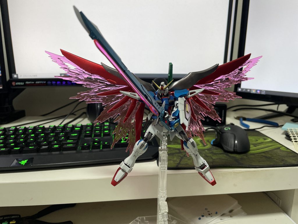 HGCEデスティニーガンダム–3枚目/制作者：@eliti_etc