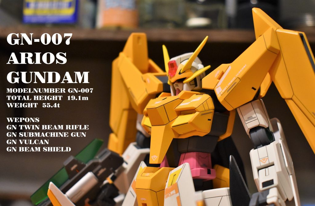 1/100 アリオスガンダム–3枚目/制作者：しろもももぐ