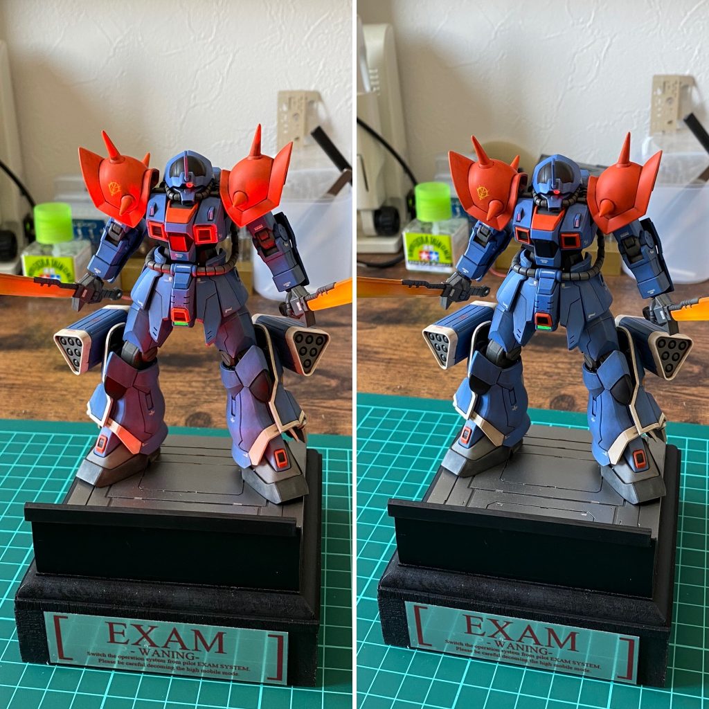 HG イフリート改、EXAM(台座)–2枚目/制作者：ganpra.418