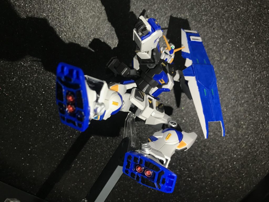 今回は部分塗装して、頭部良くしてそのまま放置してました!改造点は頭部のみです