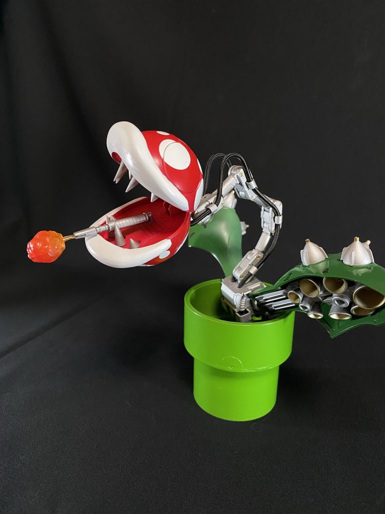 パックンフラワー型ハロ😄