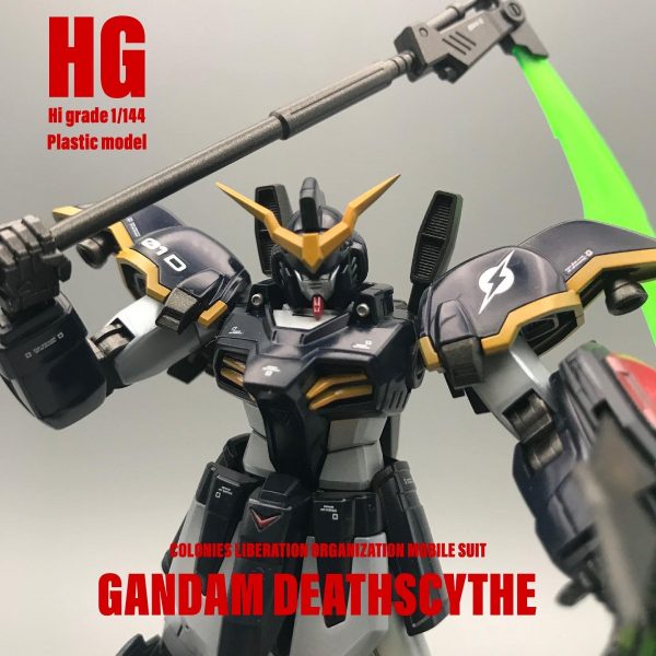 デスサイズ。光沢とパールで仕上げました。