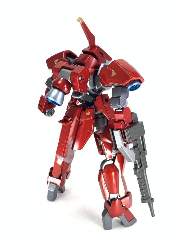 金色部分はエナメル筆塗りで済ませました。手抜きしていい所とダメな所を知る事が出来たので勉強になりました！