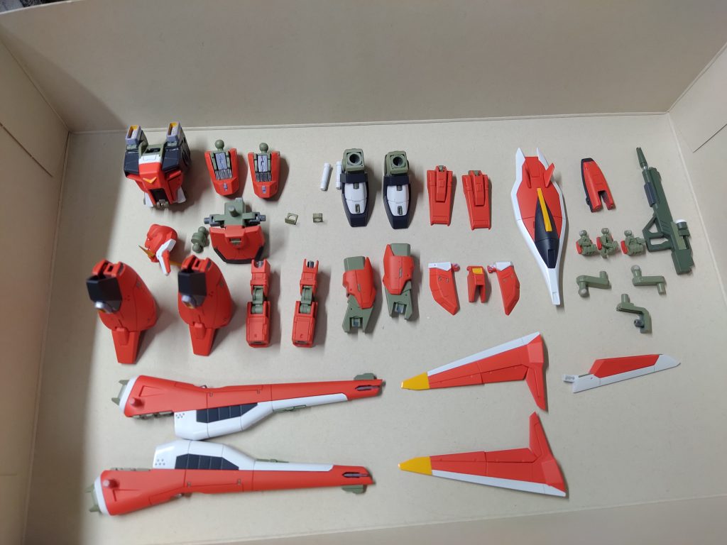 基本塗装終了後