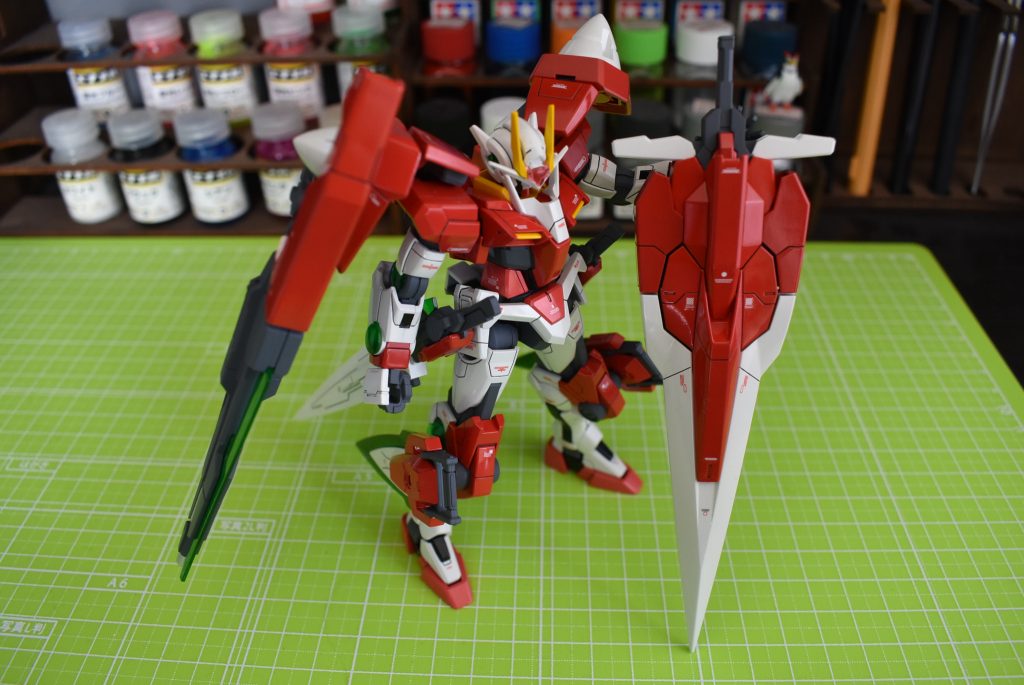 ダブルオーガンダム　セブンソードインスペクション–2枚目/制作者：しろもももぐ