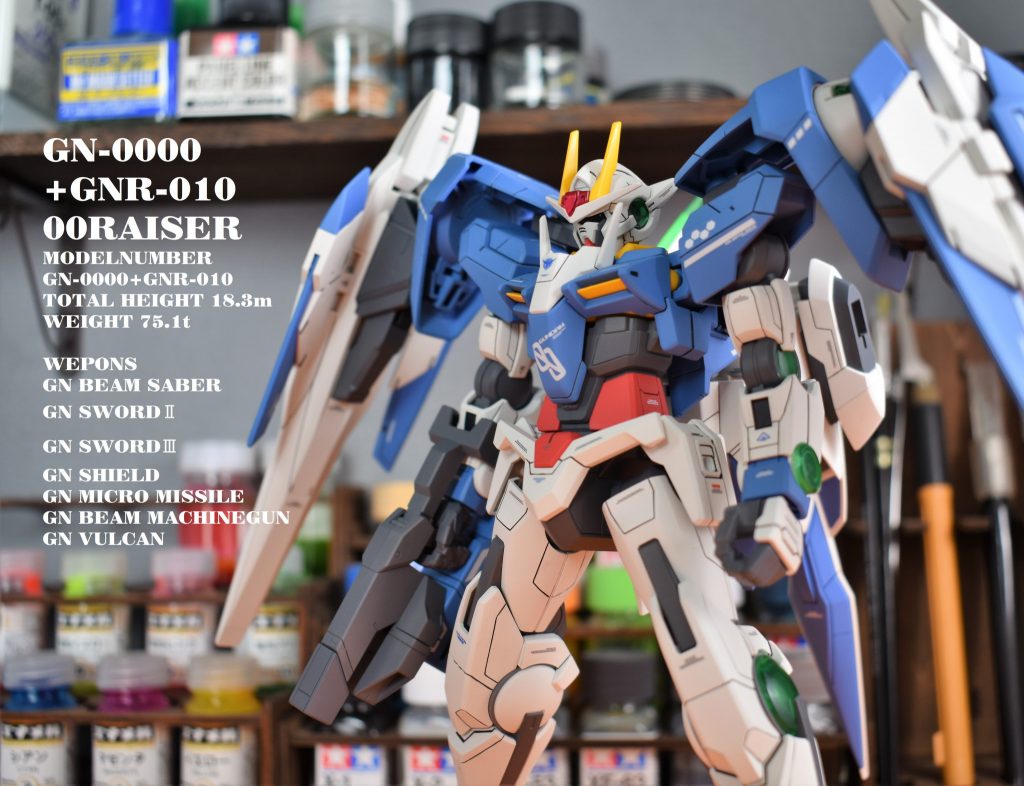 1/100 ダブルオーライザー–5枚目/制作者：しろもももぐ