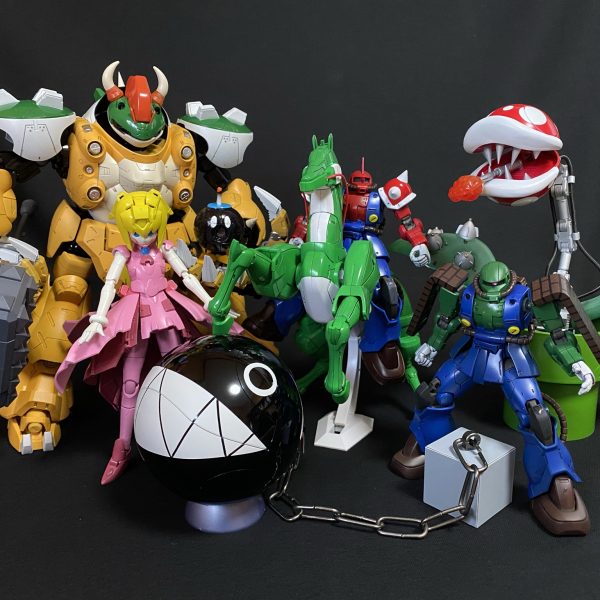 ガンプラでマリオワールド😄