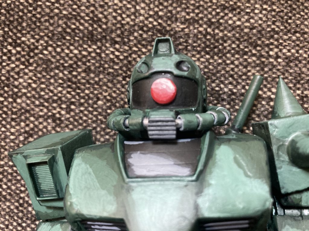 目玉がかわいいですなシタデルで筆塗りです。